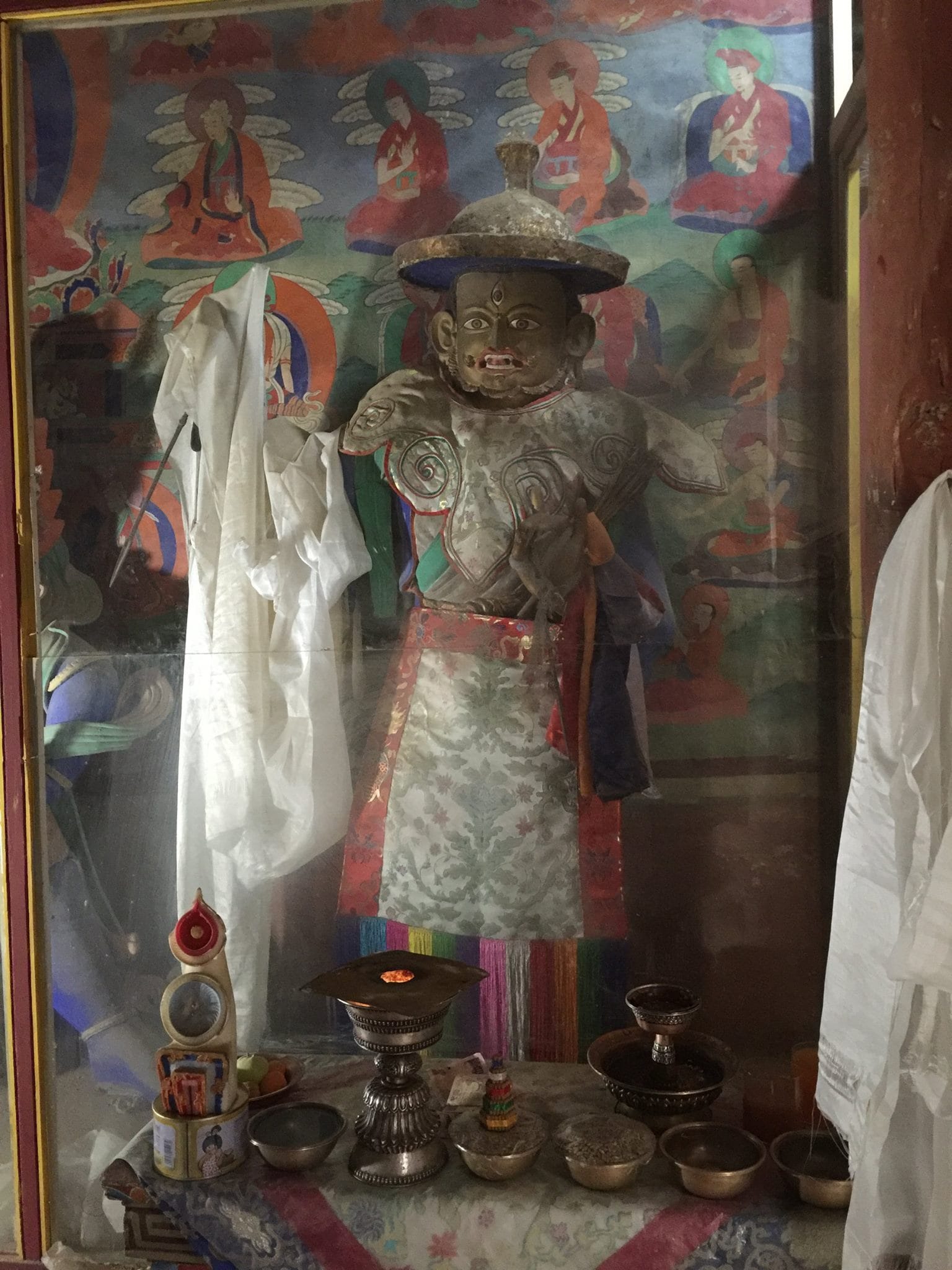 蓮師敕命護法修建於佛回交界處的拉達克博卡布寺