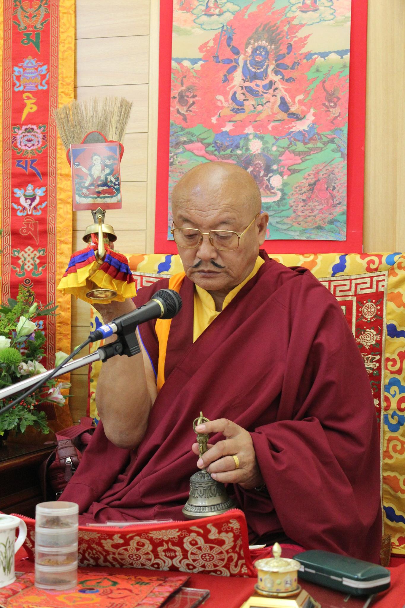 殊勝的紅度母灌頂，以前只傳給噶千仁波切等少數西藏上師