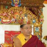 巴麥欽哲與大恩根本上師至尊直貢澈贊法王合影Palme Khyentse with HH Drikung Chetsang Rinpoche