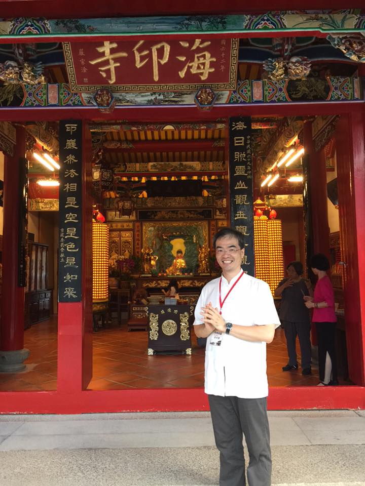 金門佛教之旅的太武山700年古刹海印寺